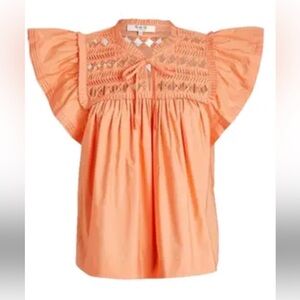 NWT Sea New York Top with Crochet Detail M